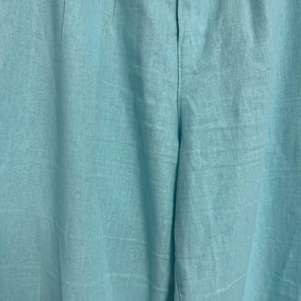 UO urban renewal blue linen pants - Picture 5 of 6